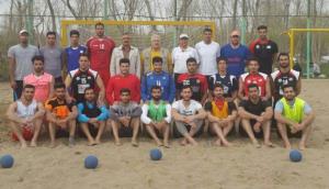 اردوی سوم هندبال ساحلی با ۲۴ بازیکن از سه شنبه